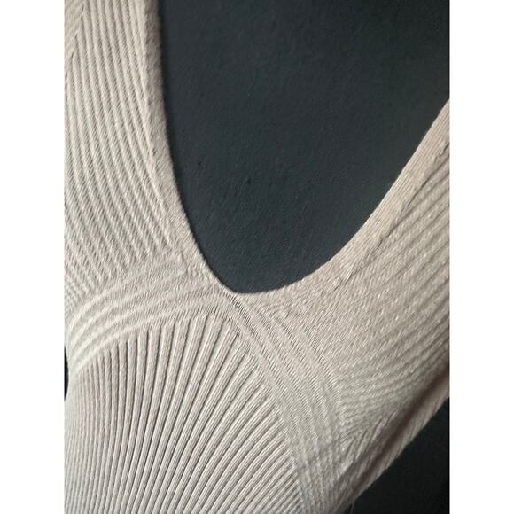 Express Sleeveless Ribbed Midi Sweater Dress | NWT Chic & Flattering - Picture 2 of 7